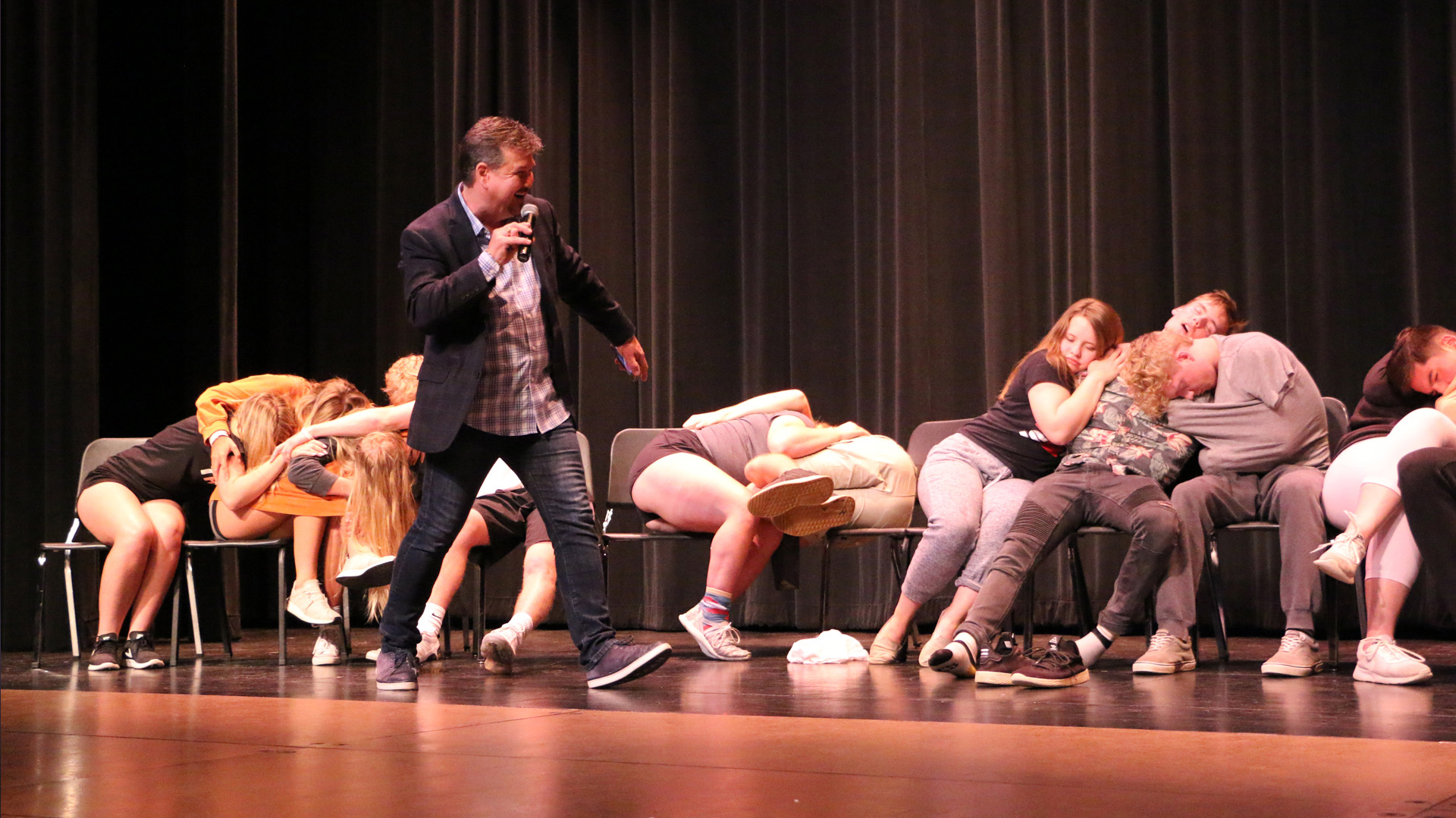 College Hypnotist Daniel James